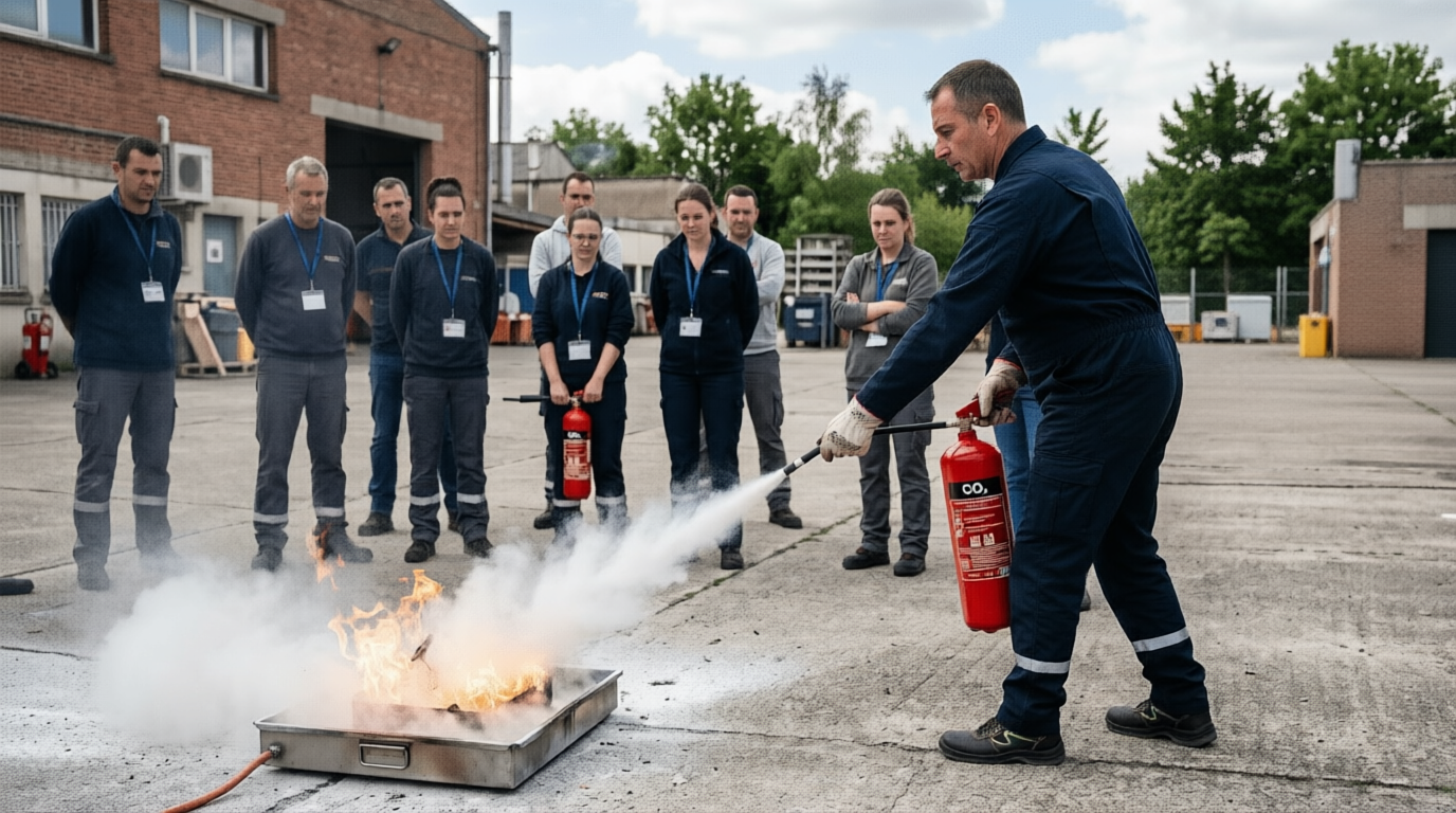 Formation manipulation extincteur Clermont-Ferrand